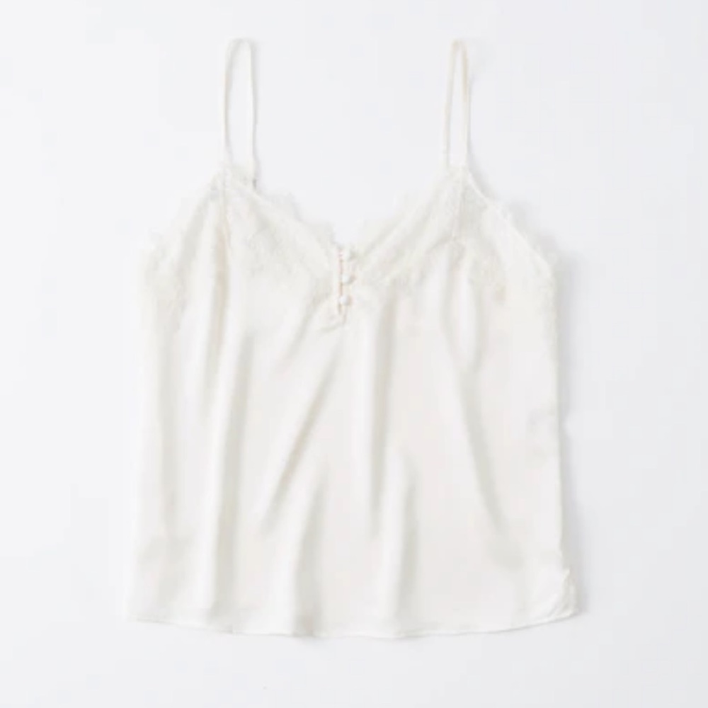 Abercrombie & Fitch Lace Trim Cami
